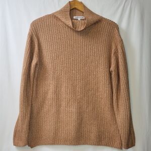 Elizabeth And James Mockneck Knit Sweater Women's Size Medium Lightweight‎